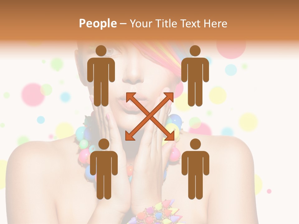 Hairstyle Manicure Bracelet PowerPoint Template