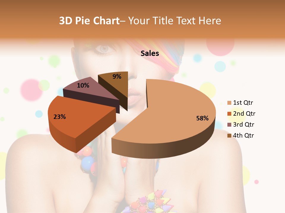 Hairstyle Manicure Bracelet PowerPoint Template