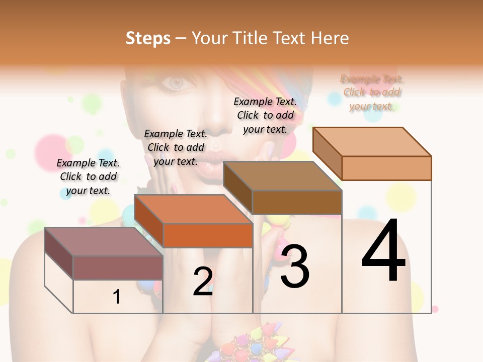 Hairstyle Manicure Bracelet PowerPoint Template