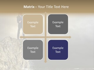 Prisoner Danger Power PowerPoint Template