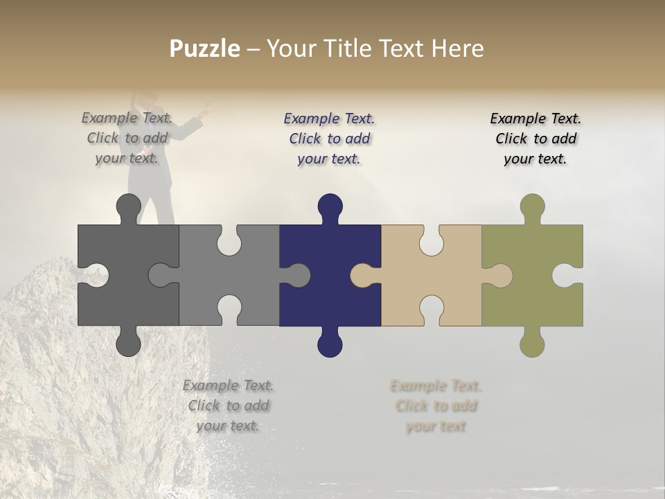 Prisoner Danger Power PowerPoint Template