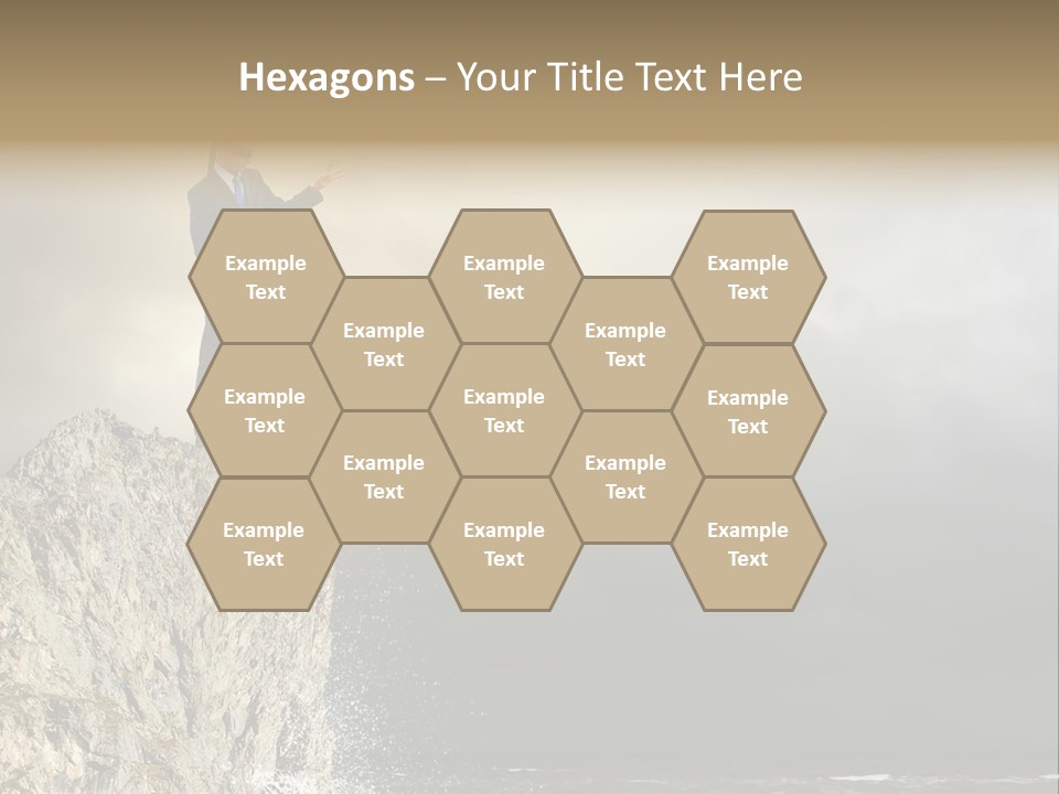 Prisoner Danger Power PowerPoint Template