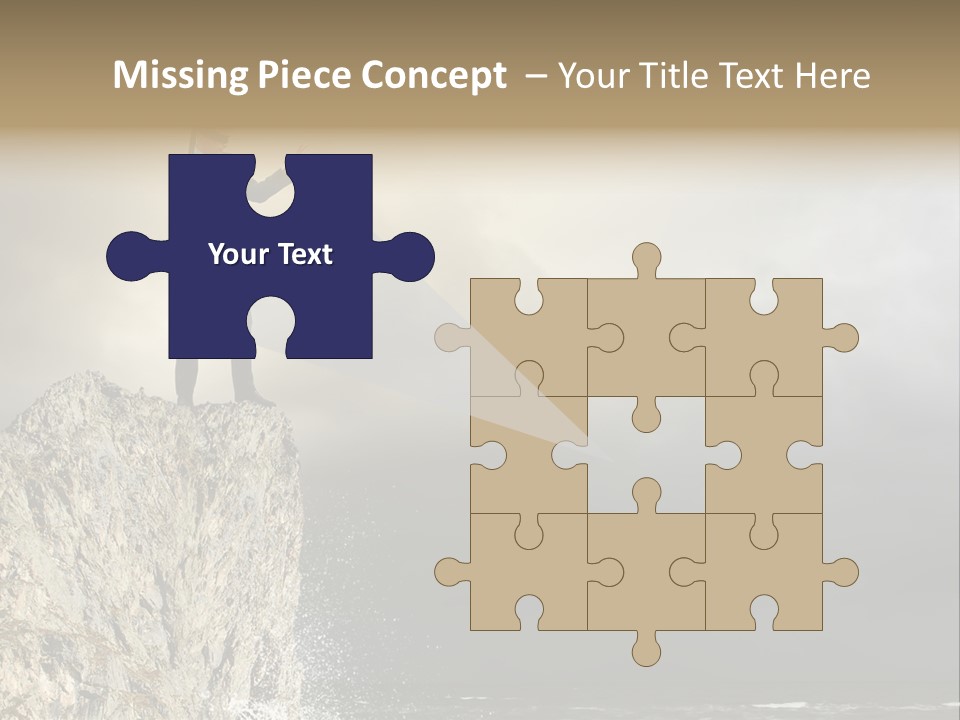 Prisoner Danger Power PowerPoint Template