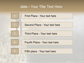 Prisoner Danger Power PowerPoint Template