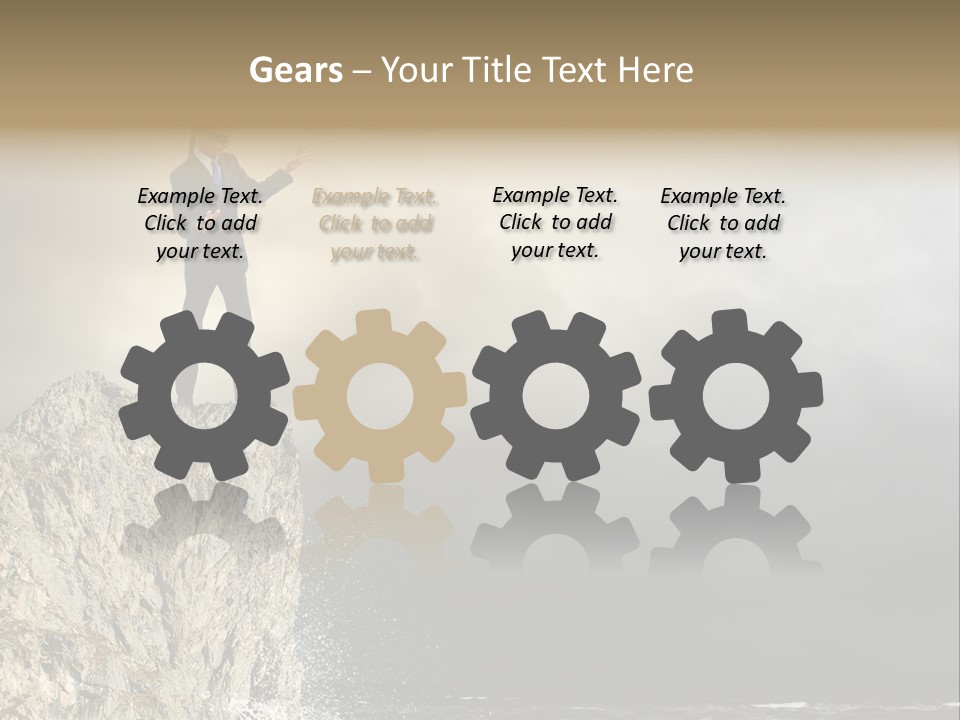 Prisoner Danger Power PowerPoint Template