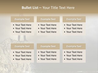 Prisoner Danger Power PowerPoint Template