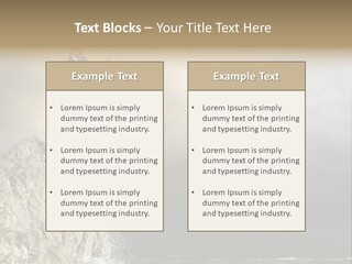 Prisoner Danger Power PowerPoint Template