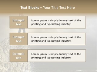 Prisoner Danger Power PowerPoint Template
