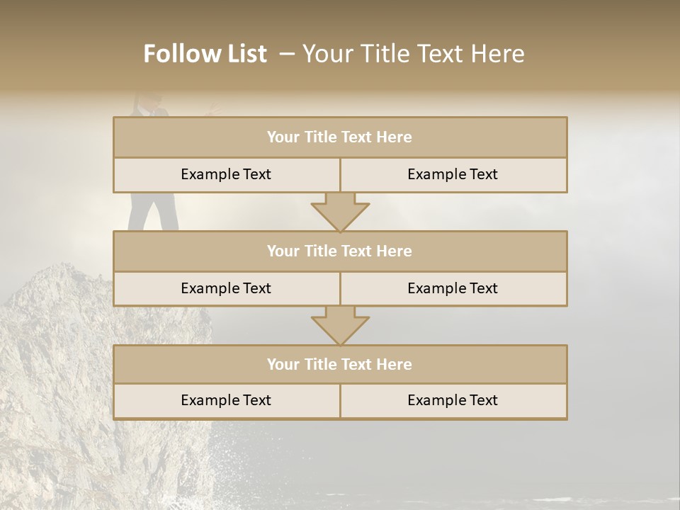Prisoner Danger Power PowerPoint Template
