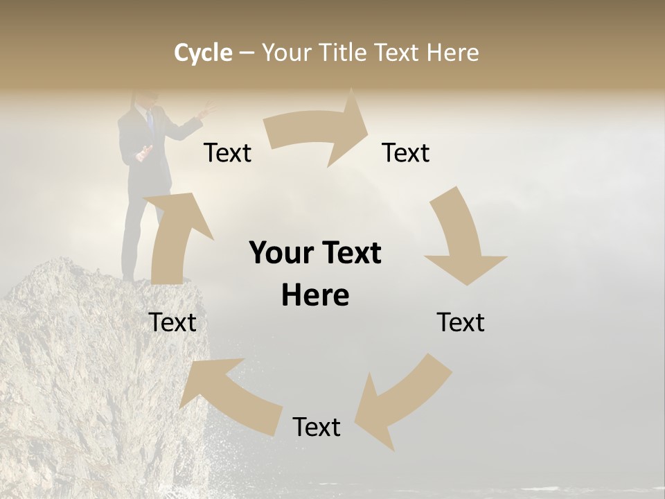 Prisoner Danger Power PowerPoint Template