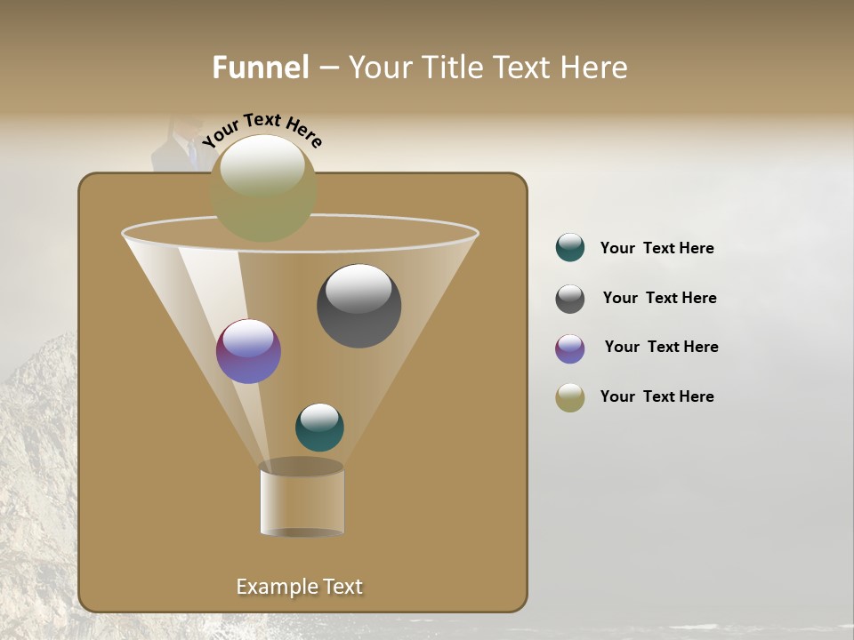 Prisoner Danger Power PowerPoint Template