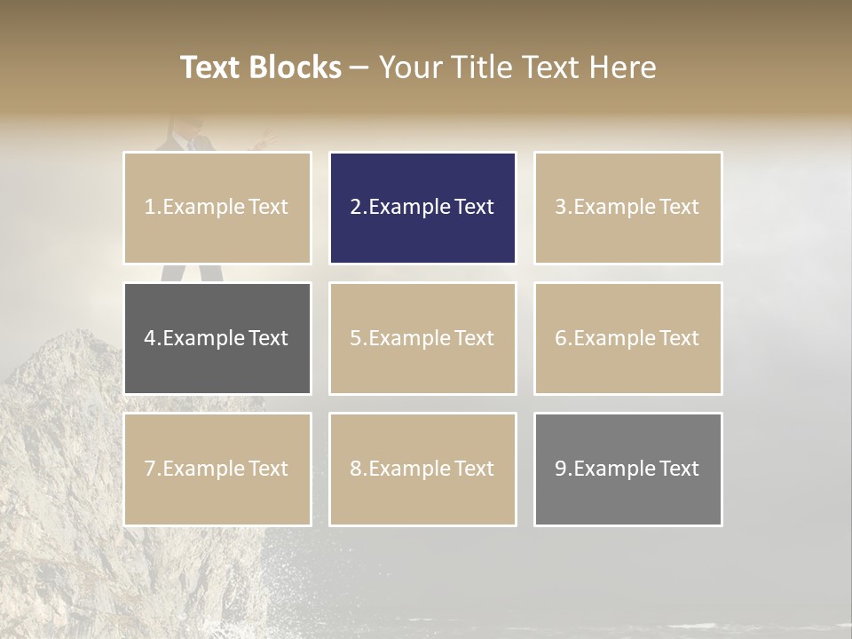 Prisoner Danger Power PowerPoint Template