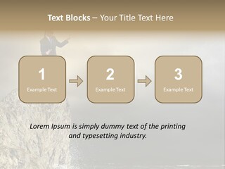 Prisoner Danger Power PowerPoint Template