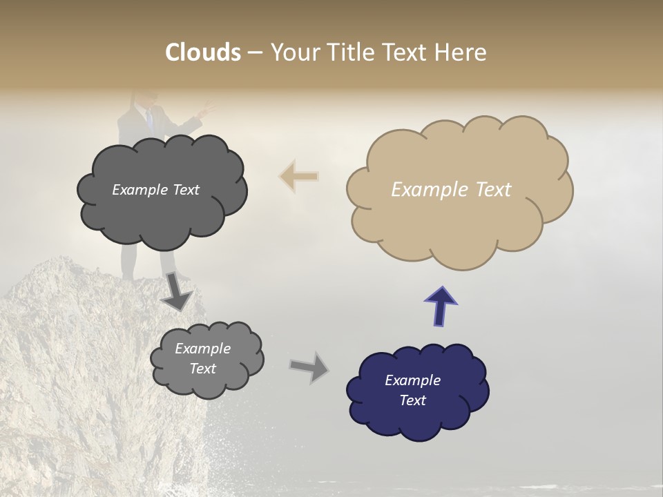 Prisoner Danger Power PowerPoint Template