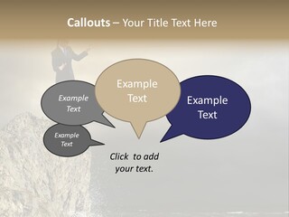 Prisoner Danger Power PowerPoint Template