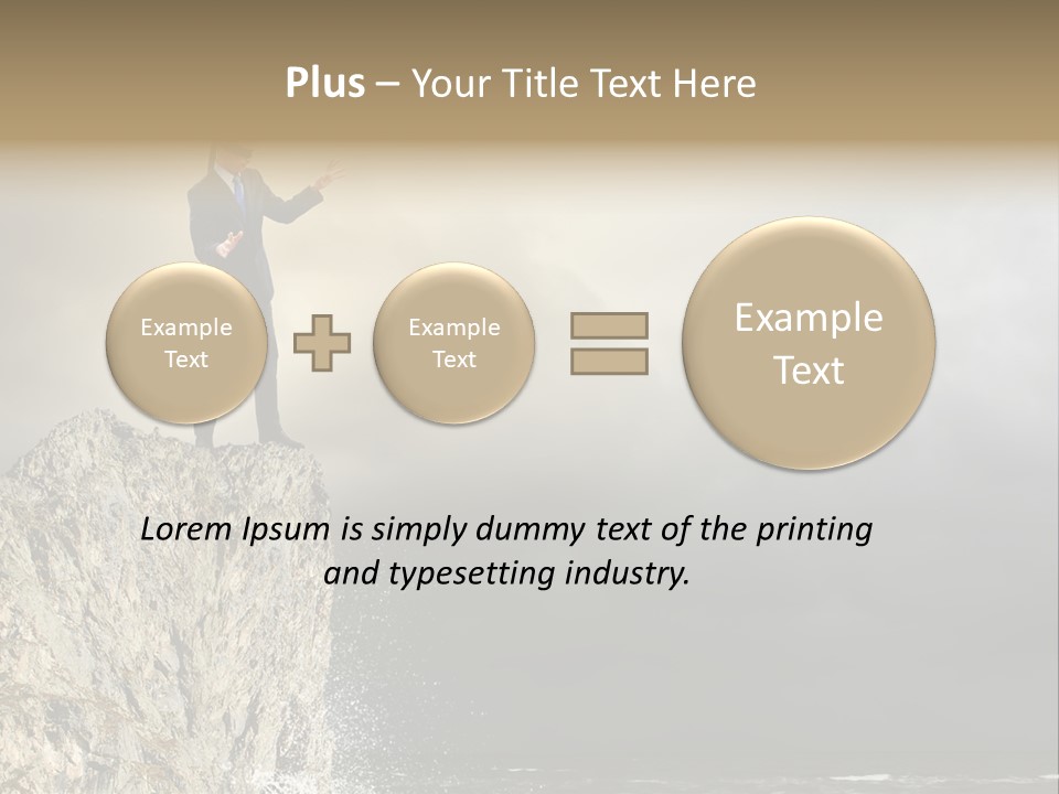 Prisoner Danger Power PowerPoint Template