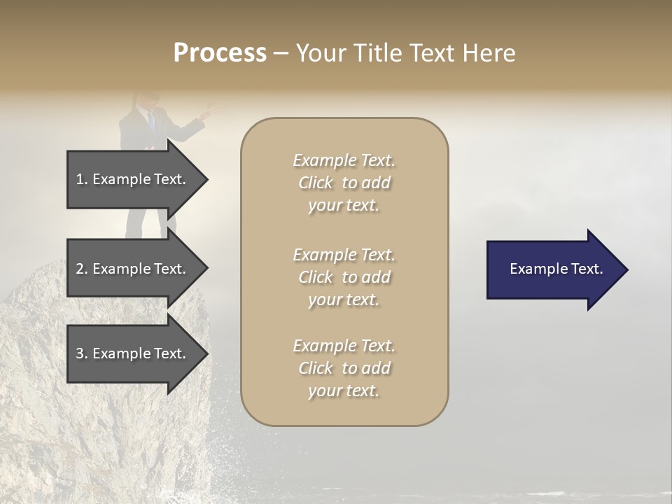 Prisoner Danger Power PowerPoint Template