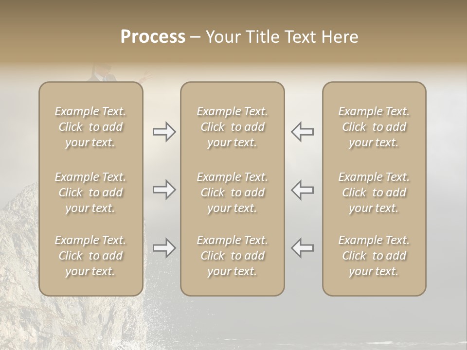 Prisoner Danger Power PowerPoint Template