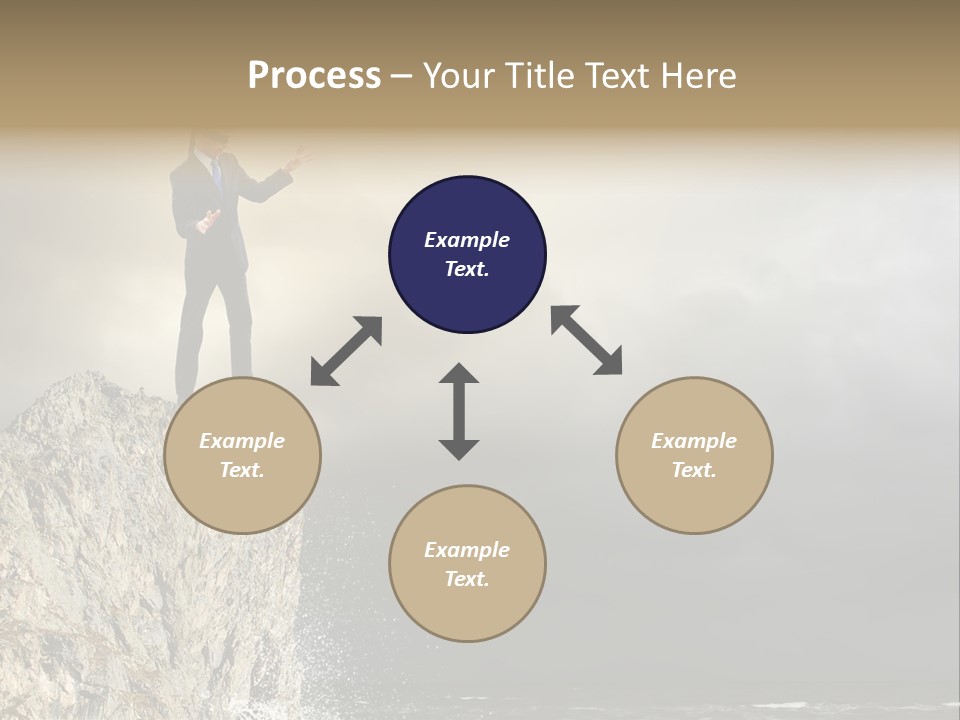 Prisoner Danger Power PowerPoint Template