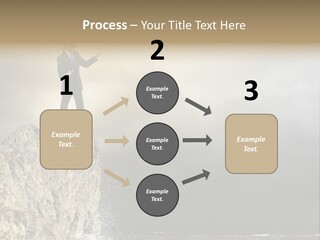 Prisoner Danger Power PowerPoint Template