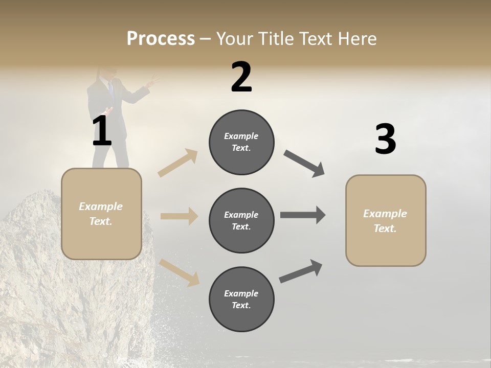 Prisoner Danger Power PowerPoint Template