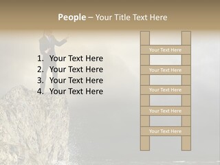 Prisoner Danger Power PowerPoint Template