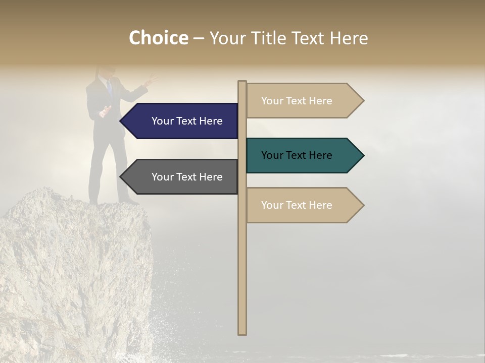 Prisoner Danger Power PowerPoint Template