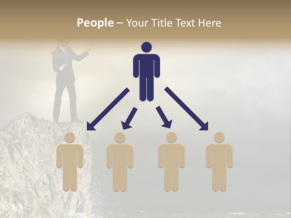 Prisoner Danger Power PowerPoint Template