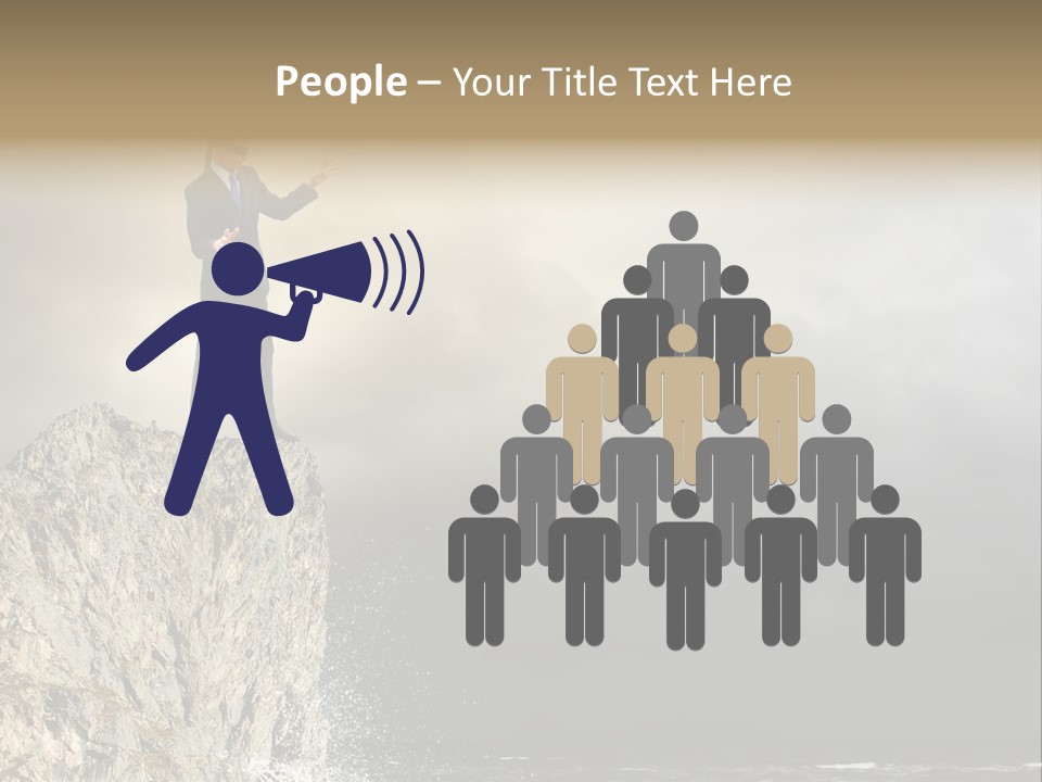 Prisoner Danger Power PowerPoint Template