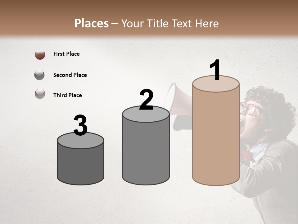 Loud Talking Energetic PowerPoint Template