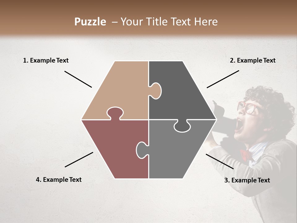 Loud Talking Energetic PowerPoint Template