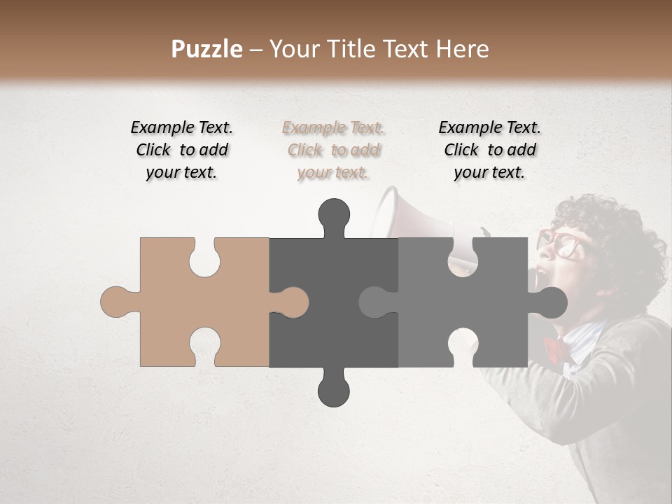 Loud Talking Energetic PowerPoint Template