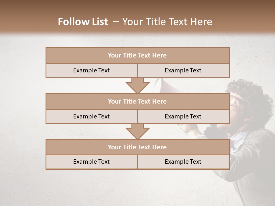 Loud Talking Energetic PowerPoint Template