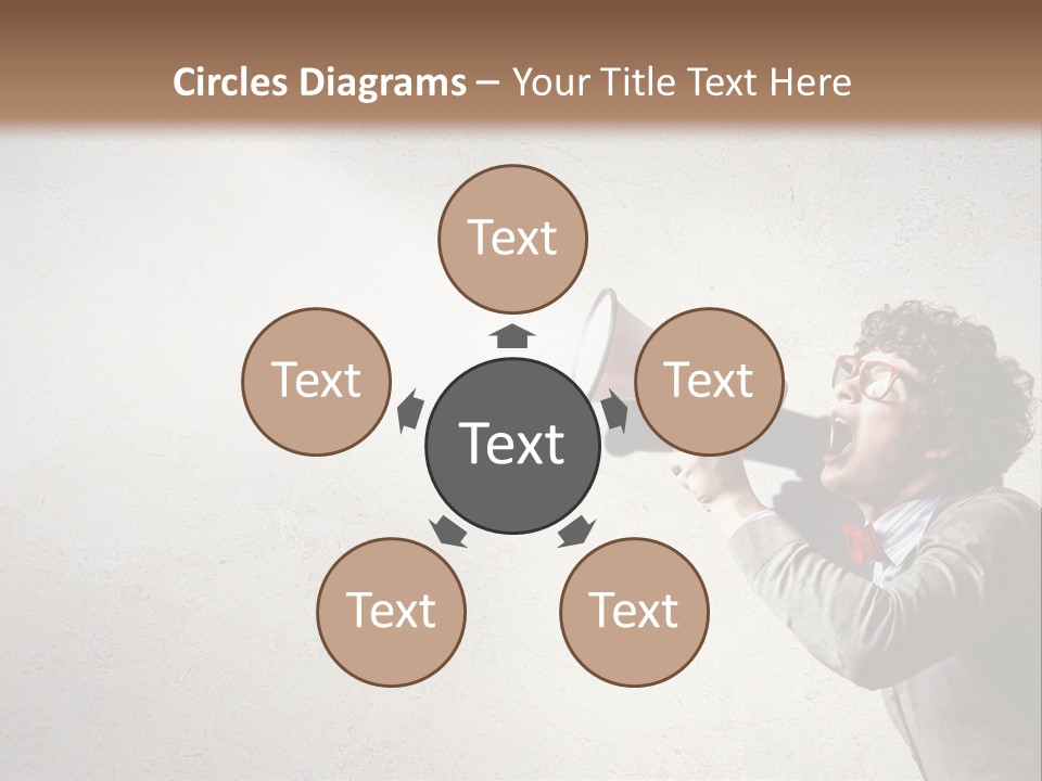 Loud Talking Energetic PowerPoint Template