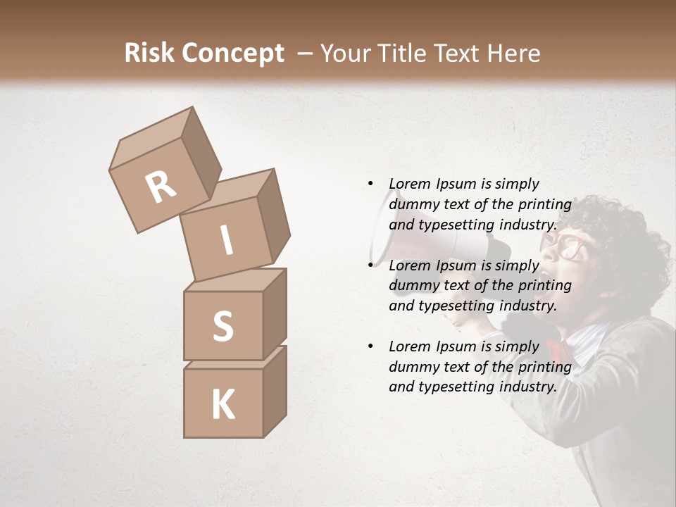 Loud Talking Energetic PowerPoint Template