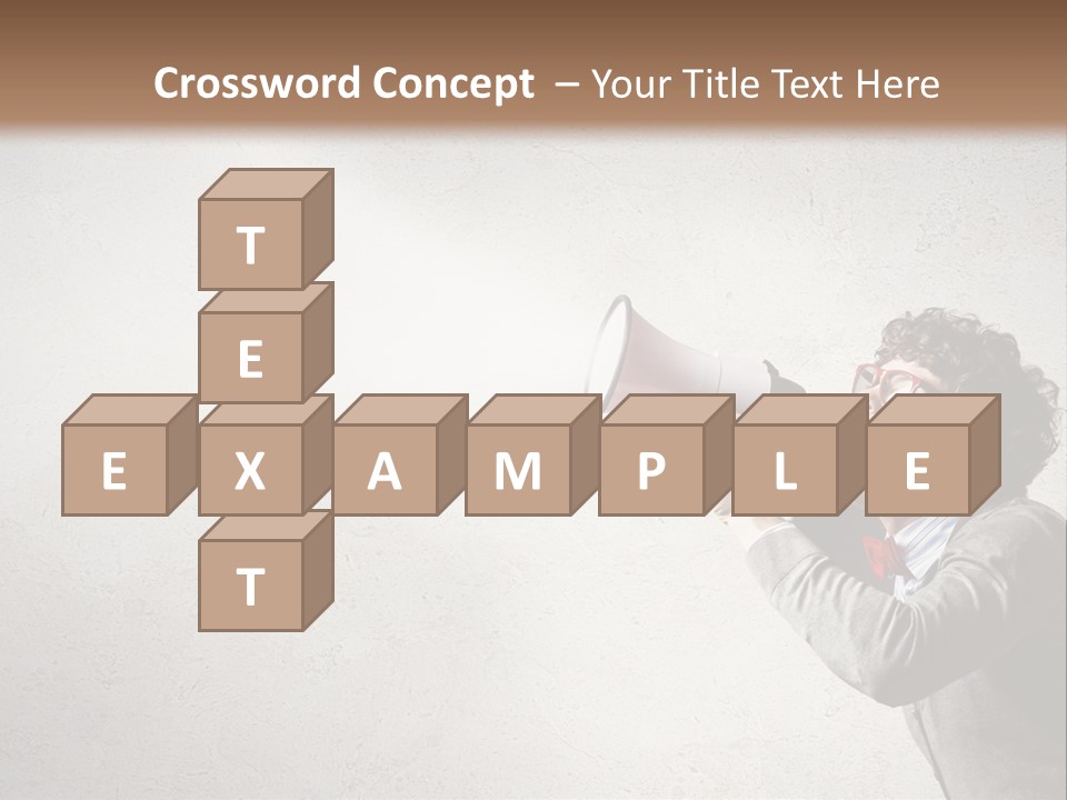 Loud Talking Energetic PowerPoint Template