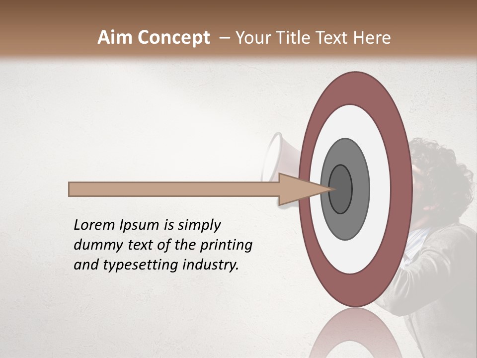 Loud Talking Energetic PowerPoint Template