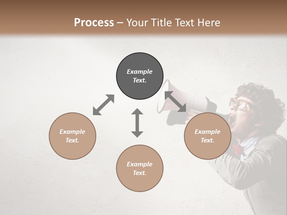 Loud Talking Energetic PowerPoint Template