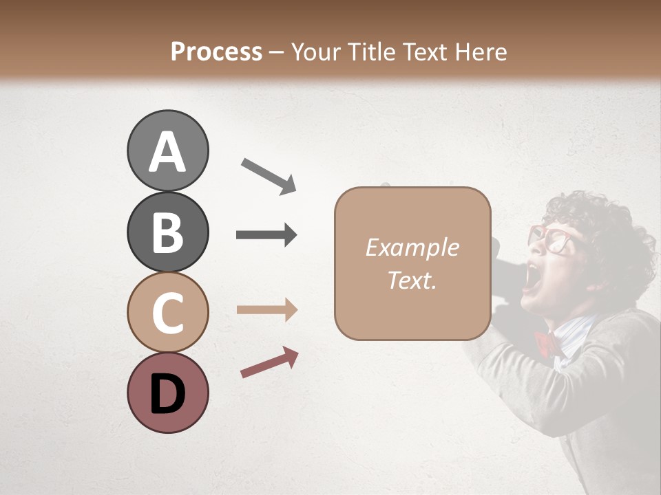 Loud Talking Energetic PowerPoint Template