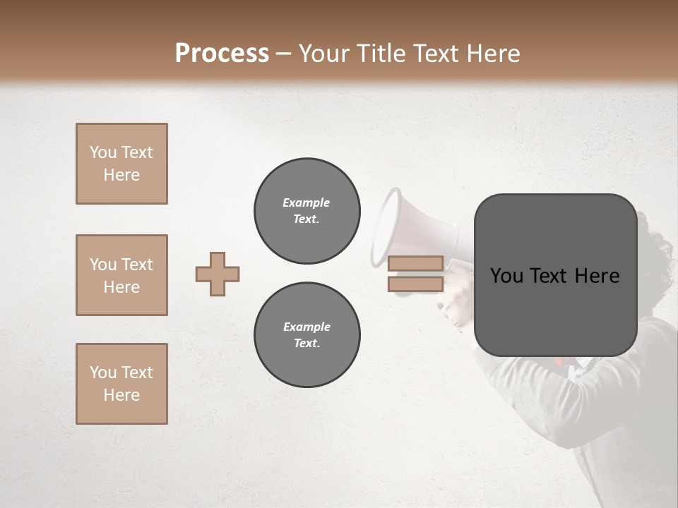 Loud Talking Energetic PowerPoint Template