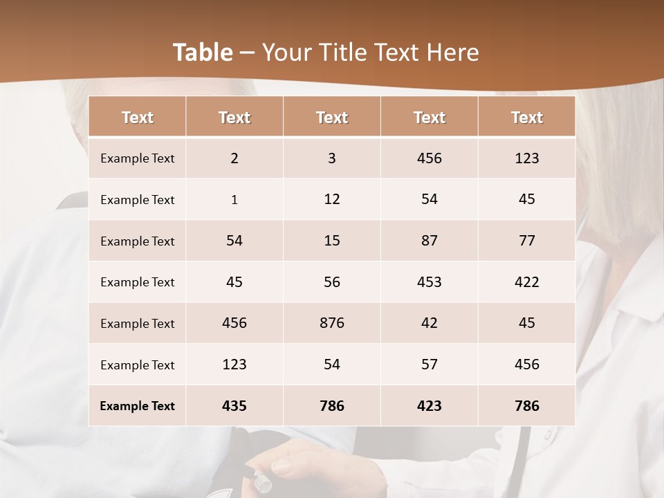 Competence Examination Profession PowerPoint Template