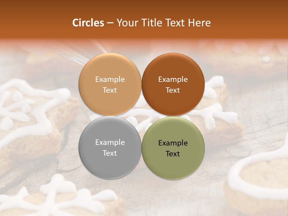 Holiday Gingerbread Dessert PowerPoint Template