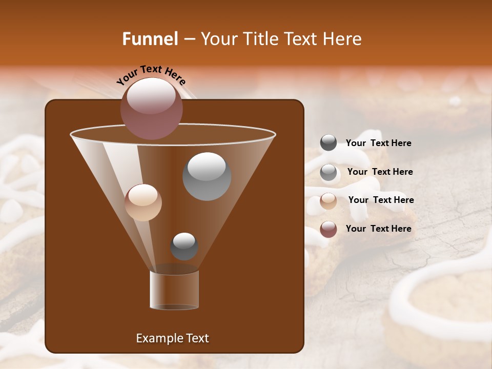 Holiday Gingerbread Dessert PowerPoint Template