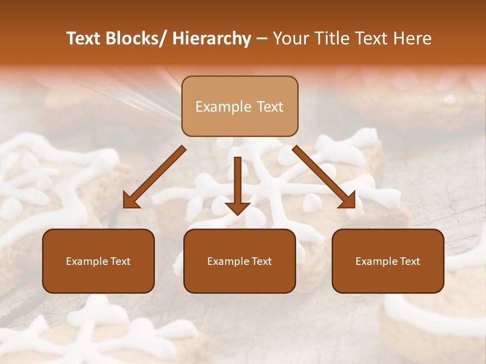 Holiday Gingerbread Dessert PowerPoint Template