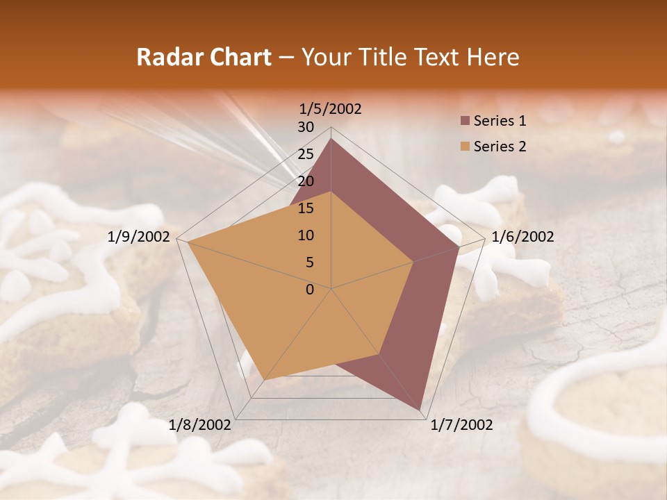 Holiday Gingerbread Dessert PowerPoint Template