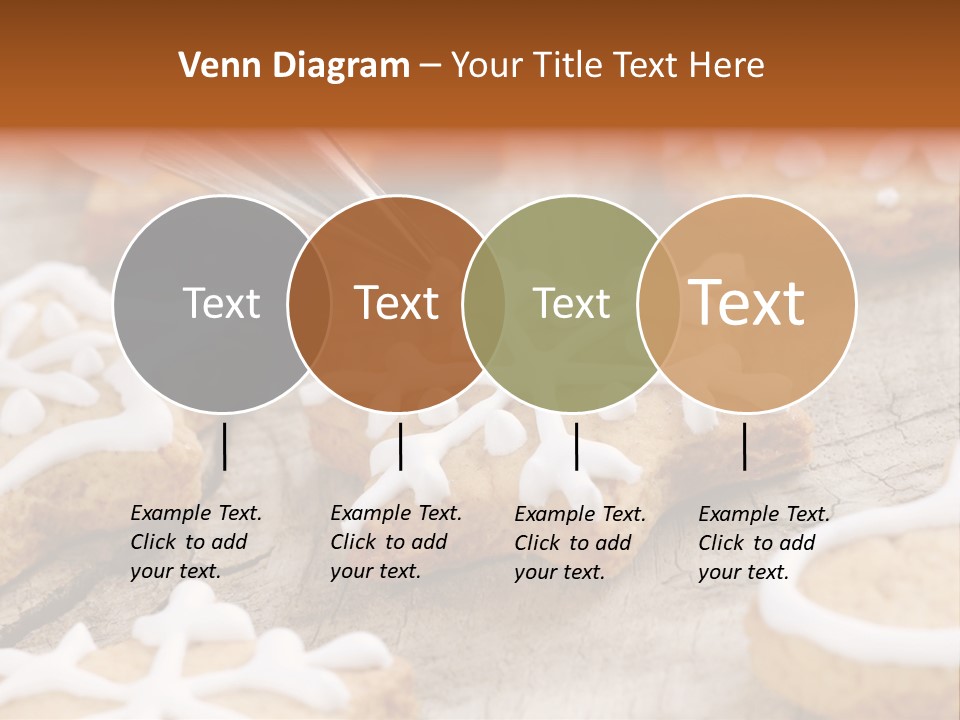 Holiday Gingerbread Dessert PowerPoint Template