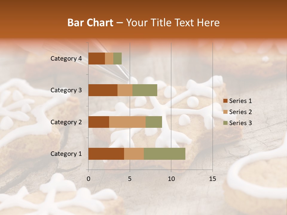 Holiday Gingerbread Dessert PowerPoint Template