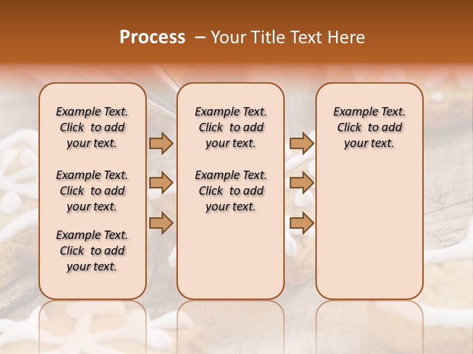 Holiday Gingerbread Dessert PowerPoint Template