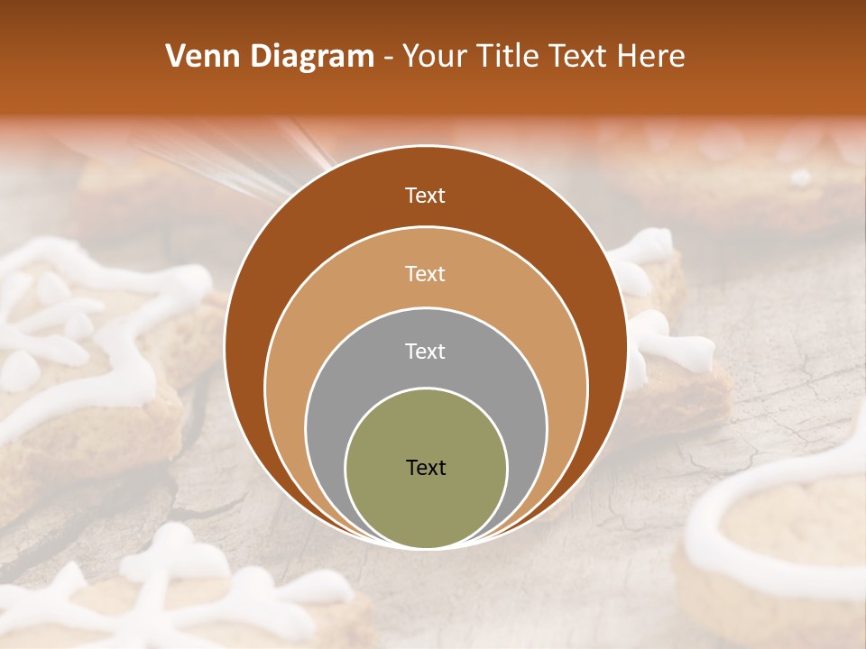 Holiday Gingerbread Dessert PowerPoint Template
