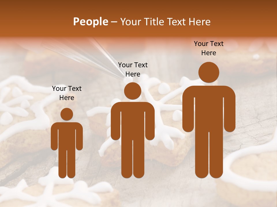 Holiday Gingerbread Dessert PowerPoint Template